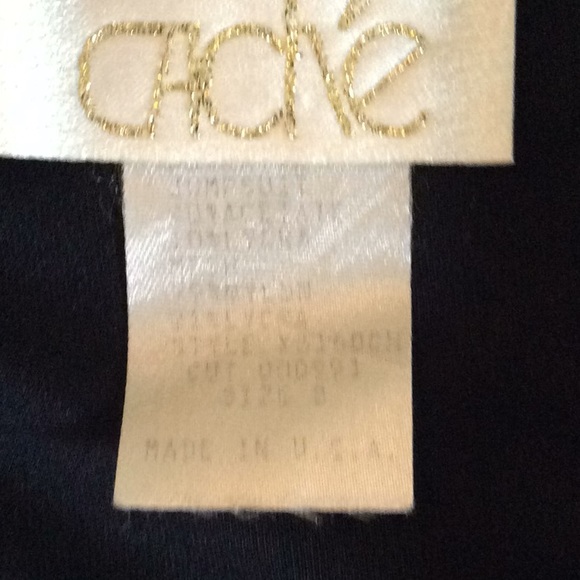 Cach’e cropped black jacket - Picture 6 of 6